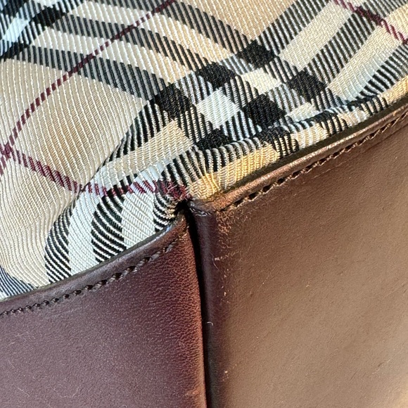 Burberry Blue Label Classic Signature Nova Check Shoulder Bag - Picture 11 of 16